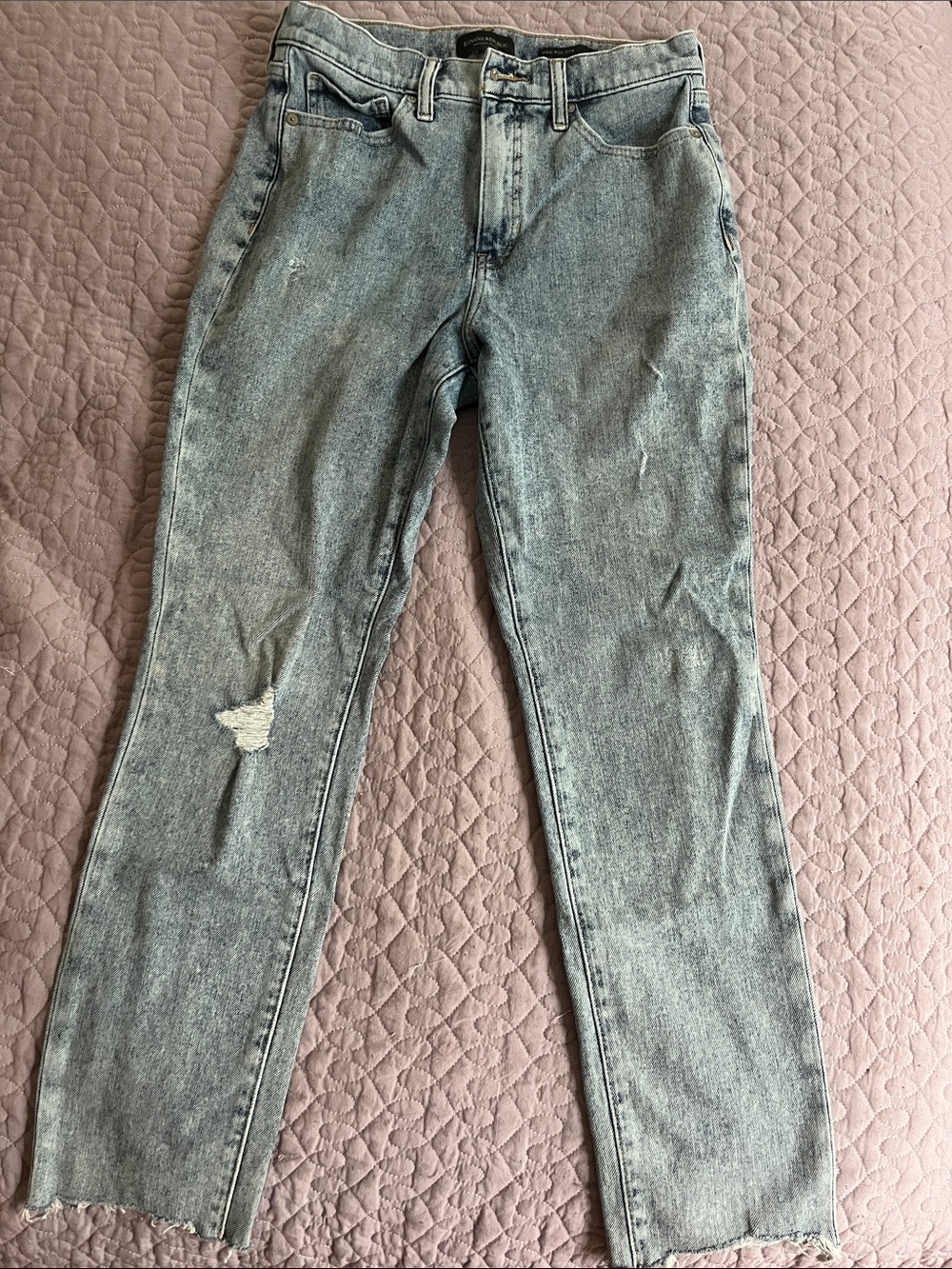 Banana Republic Light Blue High-Rise Slim Jeans